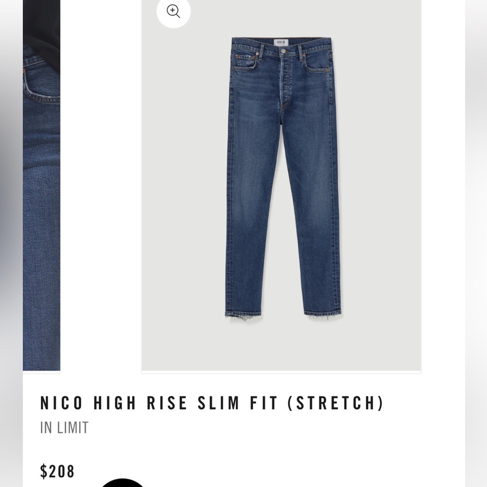AGOLDE slim fit jeans